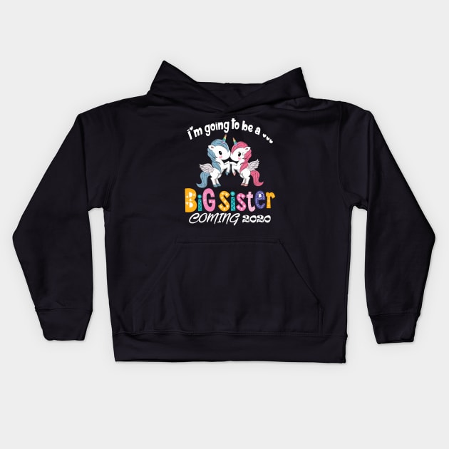 I am going to be a big sister Kids Hoodie by Work Memes